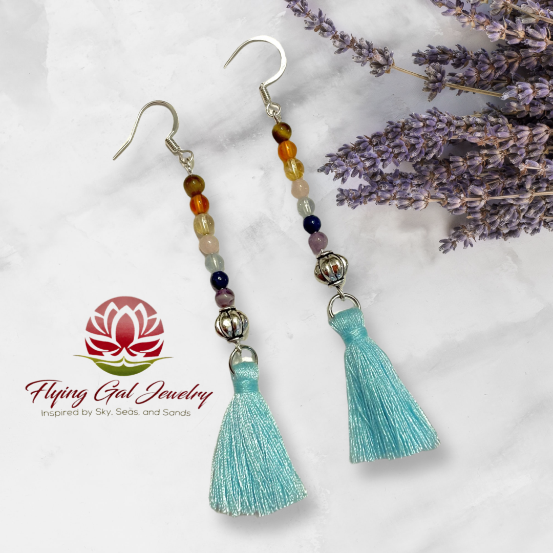 Chakra earrings hot sale