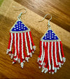 Betsy Ross Dangling Earrings