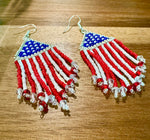 Betsy Ross Dangling Earrings