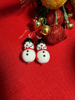 Snowman Cheer Earrings