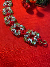 Christmas Wreaths and berries Bracelet