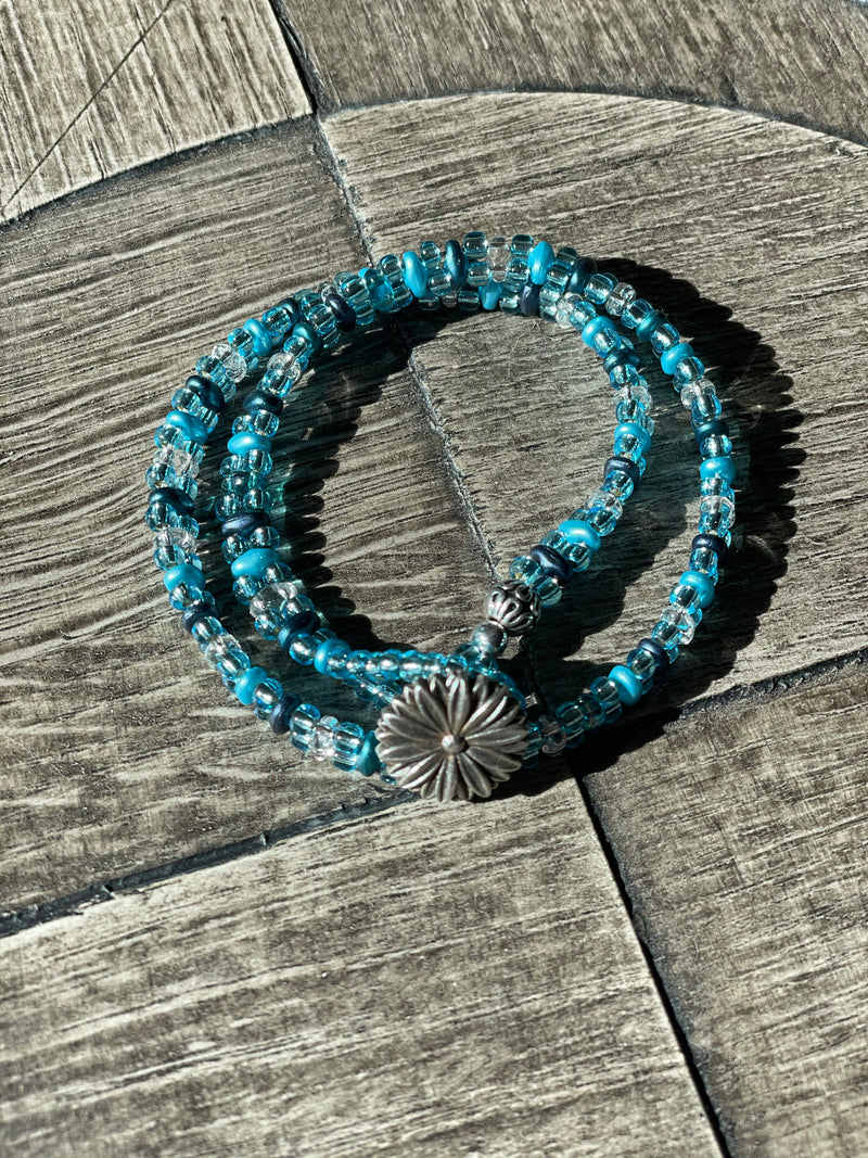 Deep Blue Seas bracelet
