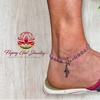 Flight of the Flowers Anklet